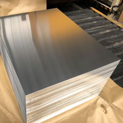 7075 van het het Aluminiumblad van T6 T651 de Materiële 3mm 4mm 5mm Dikte van de Plaatlegering