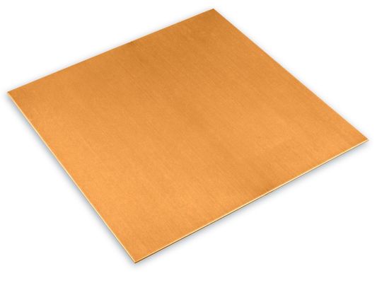 0.5mm 2mm de Platen van het Kopermetaal, C10100-Koperblad voor verfraaien Materialen