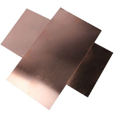0.5mm 2mm de Platen van het Kopermetaal, C10100-Koperblad voor verfraaien Materialen