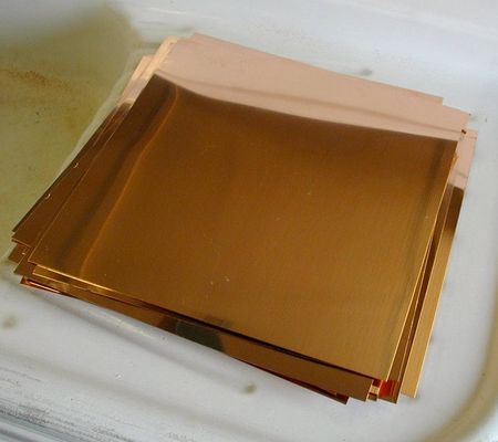 1.5mm Dik de Platenc11000 C26800 C67400 Materiaal van het Kopermetaal