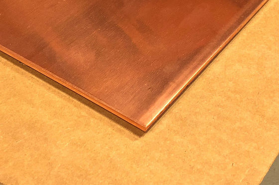 SGS Certificaat Shim Copper Metal Plates C26800 C67400 voor Geleidende Thermische Apparaten