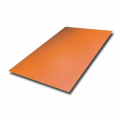 Metaal van het de Plaatblad van het spiegelkoper 1m 2m 3m 6m Machinaal bewerkende Industrie ASTM B36 ASTM B194