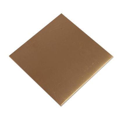 Van het het Kopermetaal van JIS Standaardh65 van het de Platenblad 4x8 Grootte 0.5mm Dikte