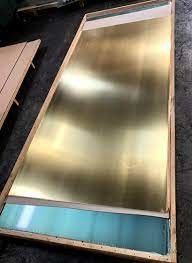 Materiaal 0.5mm Dikke 0.8mm van ASTM B152M Brass Sheet Plate C1100