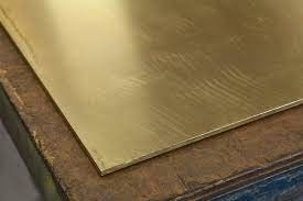 Opgepoetste Plaat 2500mm van het Messingsblad Breedtesgs ISO Certificatie